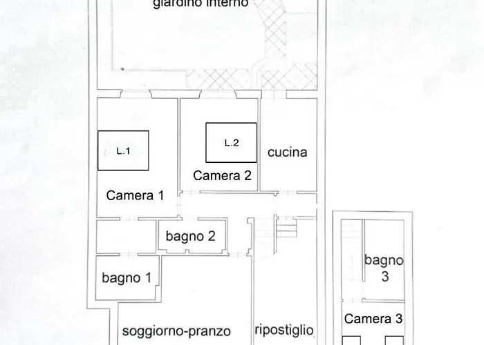 Spaziosa Casa Con Giardino E Dependance Viareggio